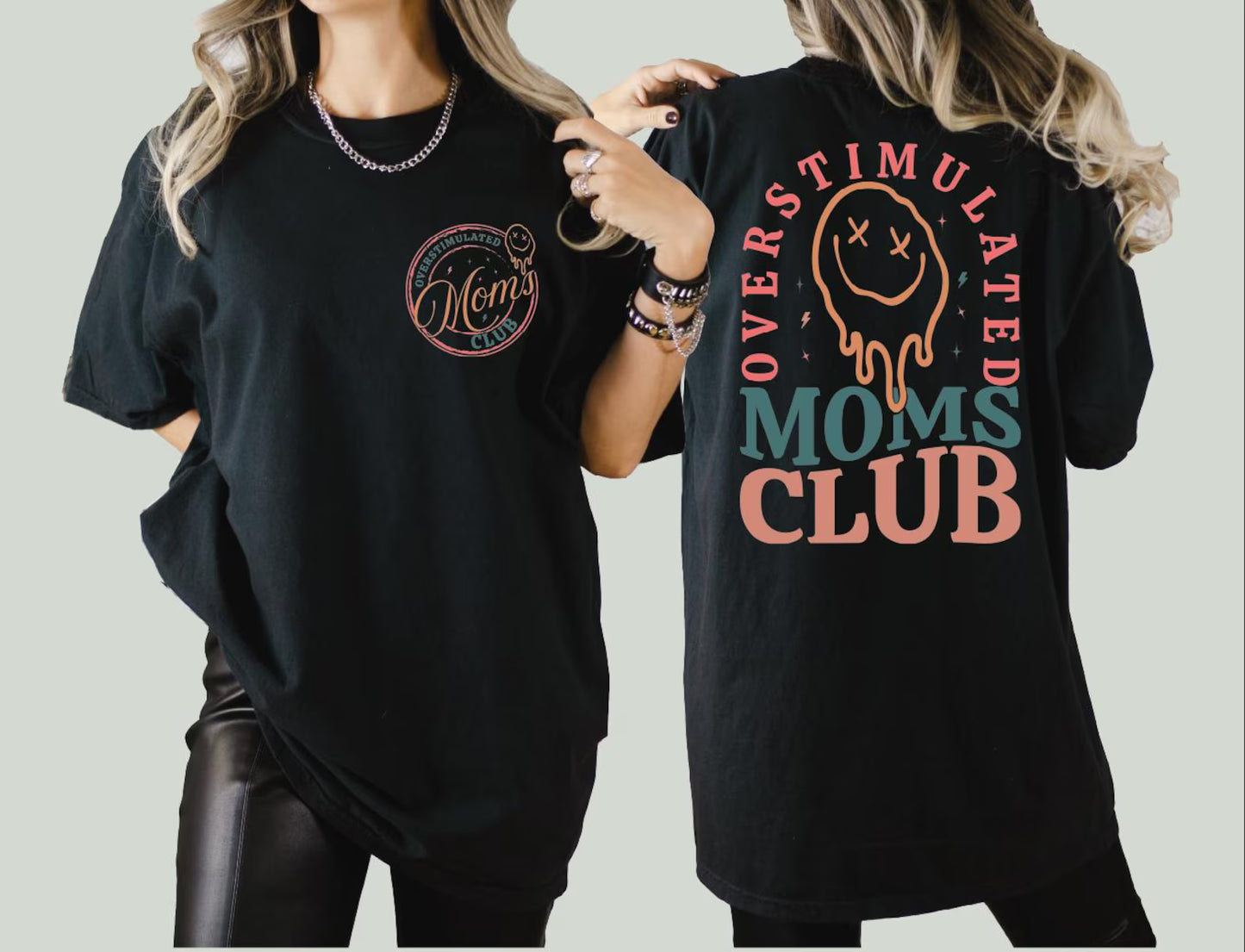 Overstimulated Moms Club Shirt