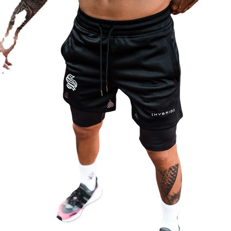 Sports Double Layer Shorts For Men