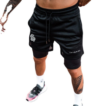 Sports Double Layer Shorts For Men