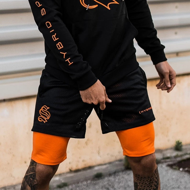 Sports Double Layer Shorts For Men