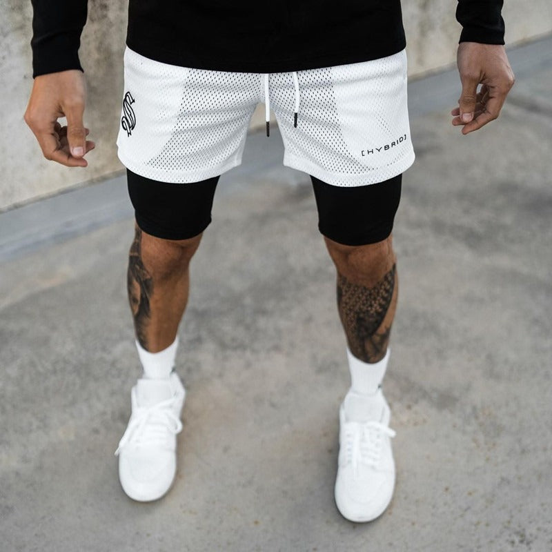 Sports Double Layer Shorts For Men