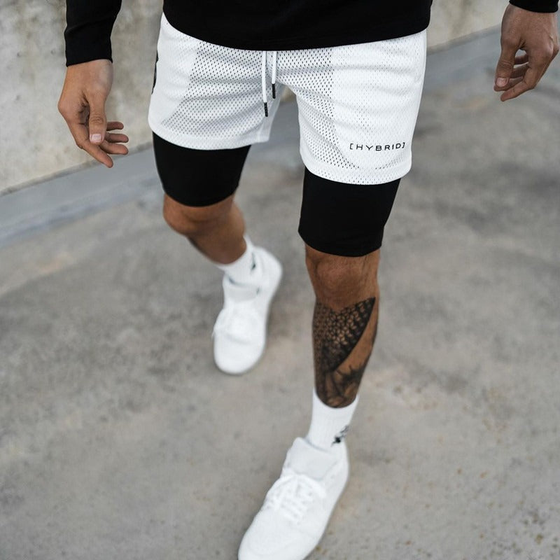 Sports Double Layer Shorts For Men