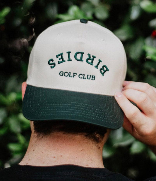 BIRDIES Golf Club Upside Down Men's Trucker Hats Vintage