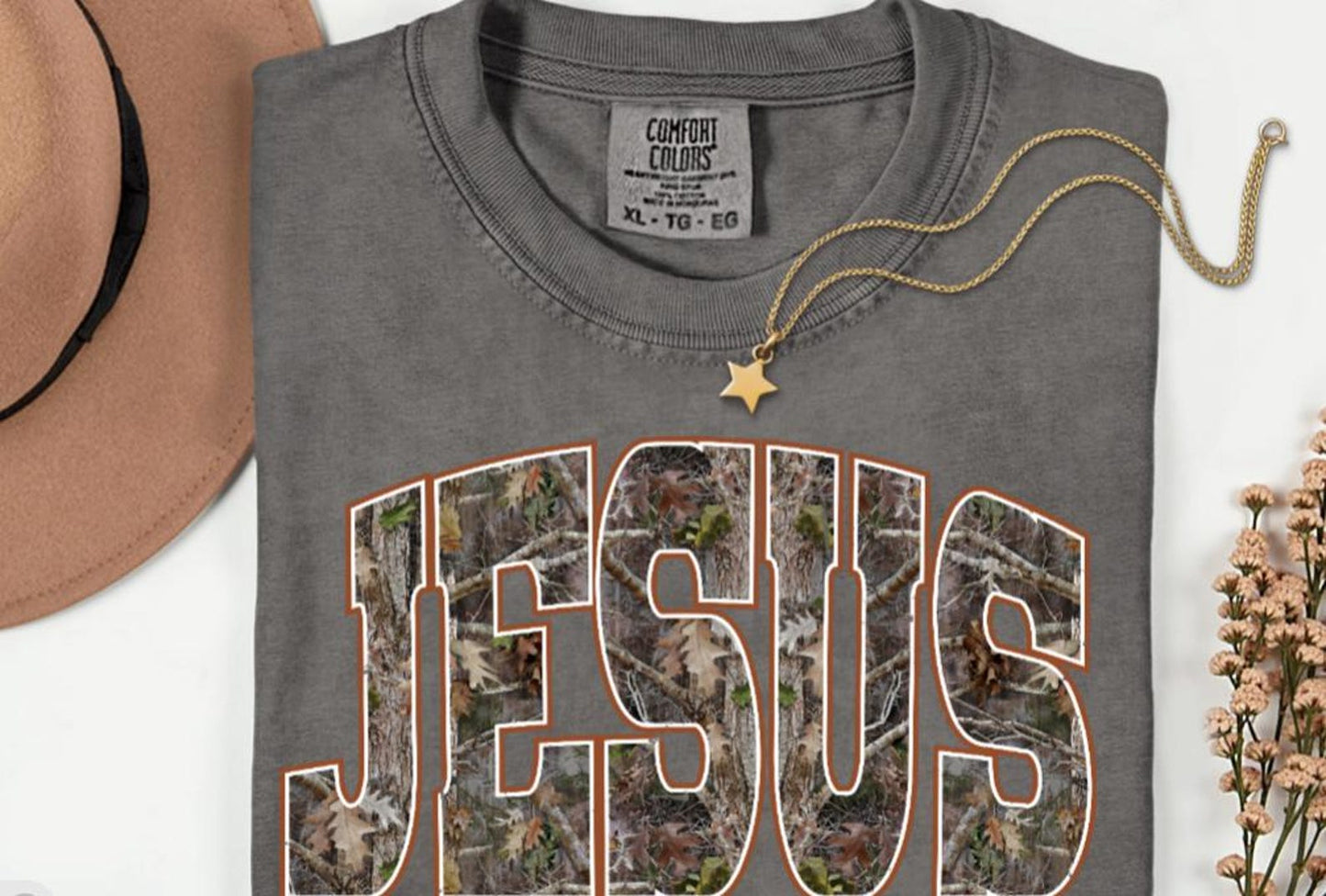 Jesus camo shirt