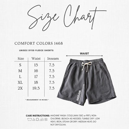 Cherry 7 Ball Y2k Fleece Sweat Shorts, Retro Washed Sport Shorts